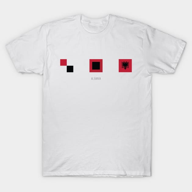 ALBANIA ABSTRACT T-Shirt by Swtch